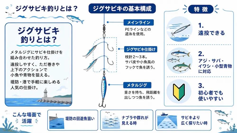 ジグサビキ釣りとは？