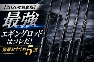 【2026年最新版】最強エギングロッドはコレだ！厳選おすすめ5選
