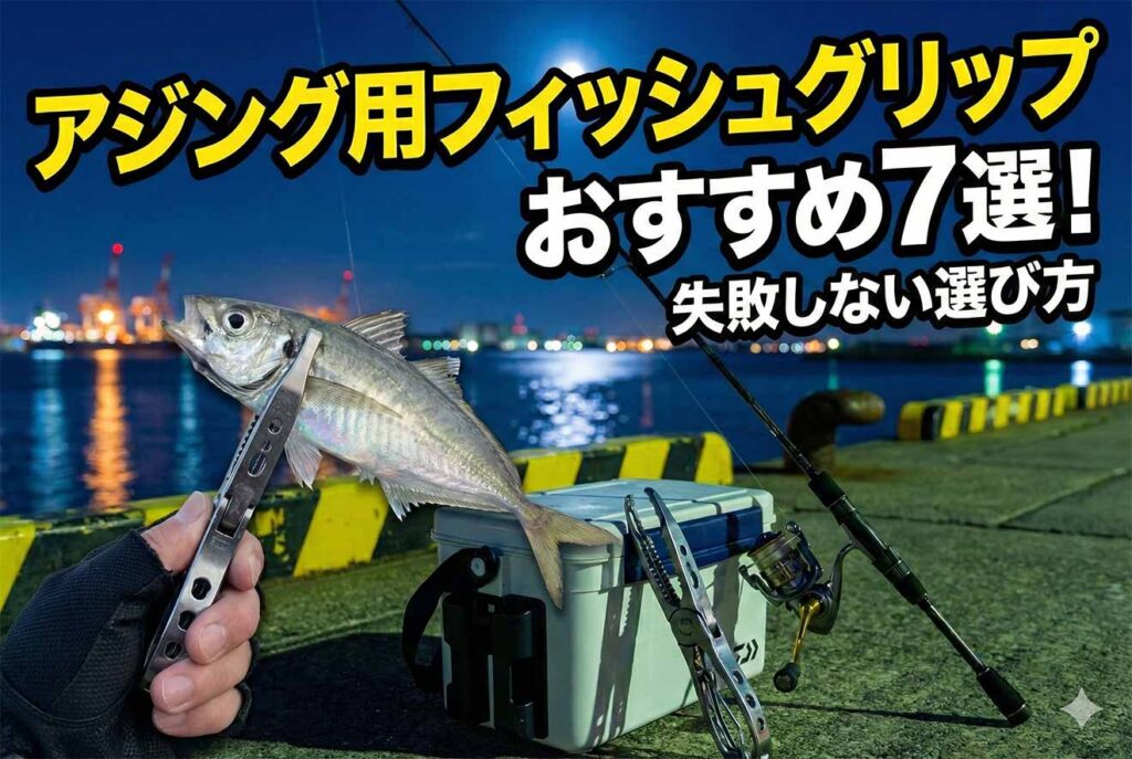 アジング用フィッシュグリップおすすめ7選！失敗しない選び方