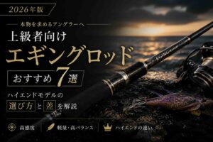 上級者向けエギングロッドおすすめ7選【2026年版】ハイエンドモデルの選び方と差を解説
