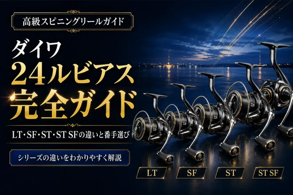 ダイワ24ルビアス完全ガイド LT・SF・ST・ST SFの違いと番手選び