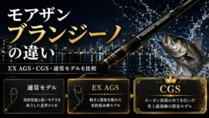 モアザン ブランジーノの違い 通常モデル・EX AGS・CGSの3グレード比較
