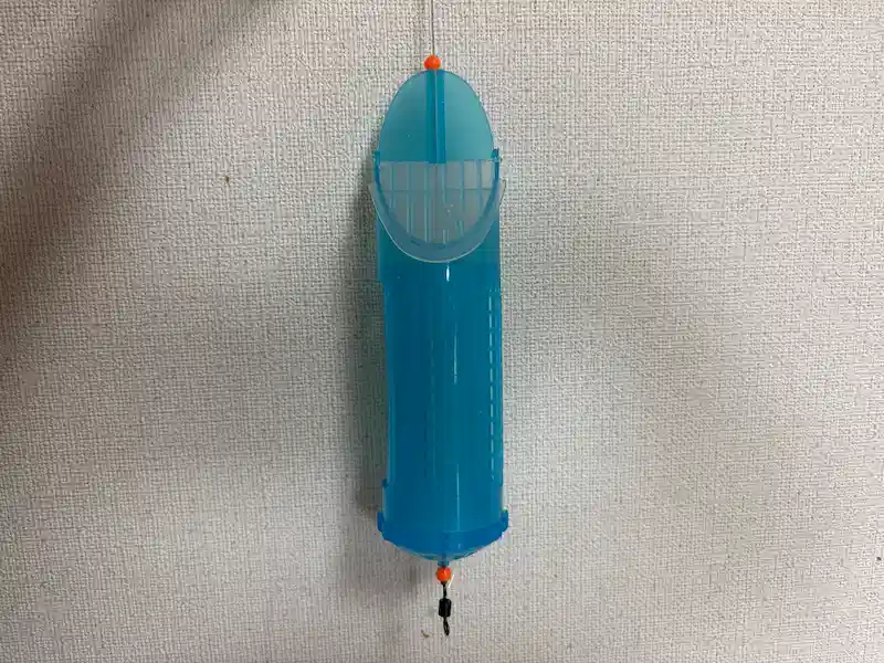 イカダ釣りで使ったサビキカゴ