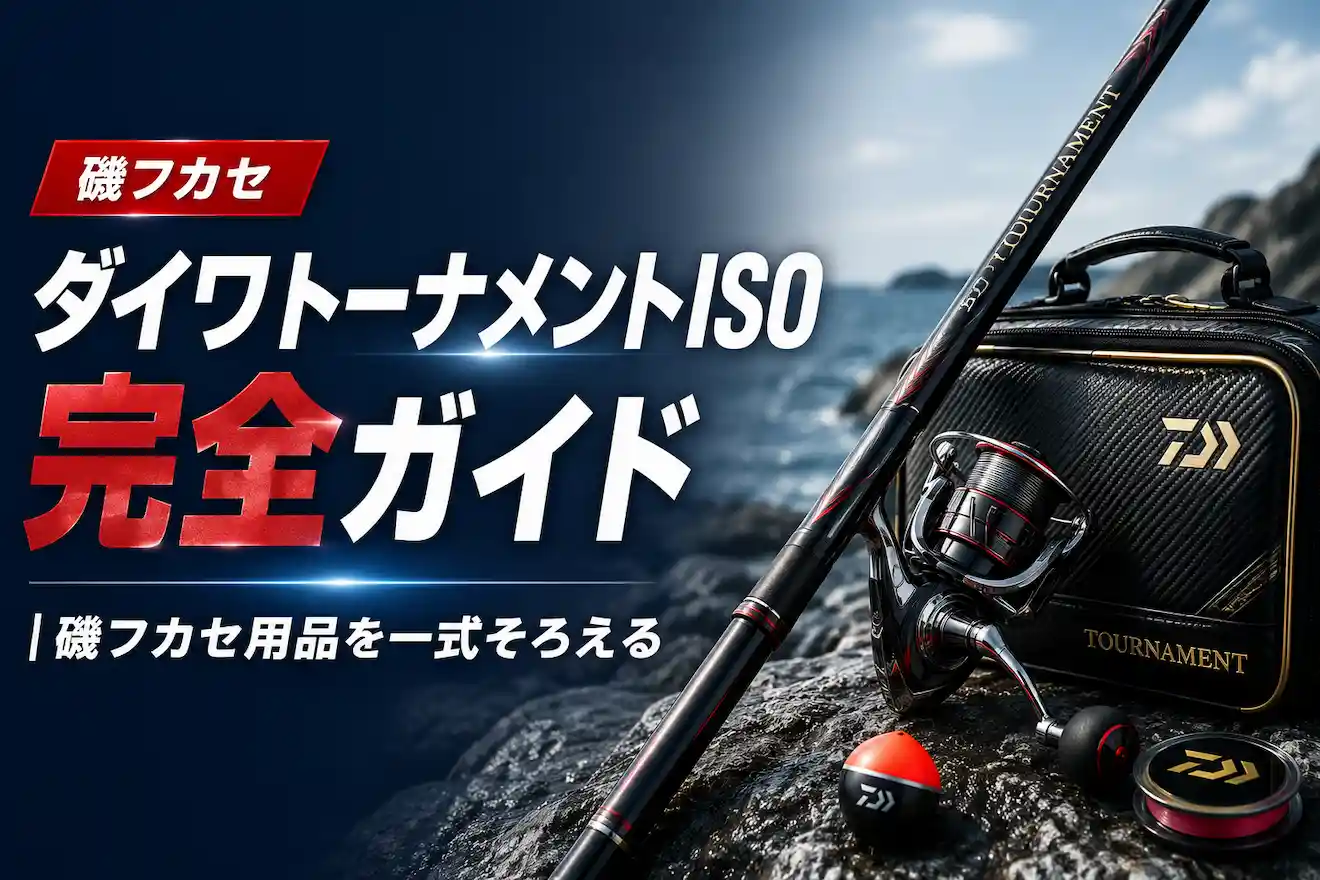 ダイワトーナメントISO完全ガイド 磯フカセ用品を一式そろえる